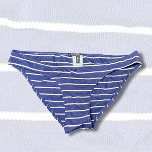 Pez D'Or Navy and White Striped Swimwear